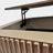 38.6'' Fluted Lift-Top Coffee Table Solid Wood Veneered Modern Coffee Table Accent Tea Table With Storage And Adjustable Height-112506789