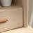 Desktop Hutch With Adjustable Shelves, Brown Finish