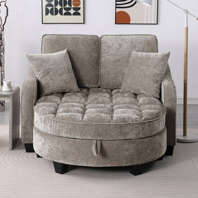 storage double sofa chaise longue