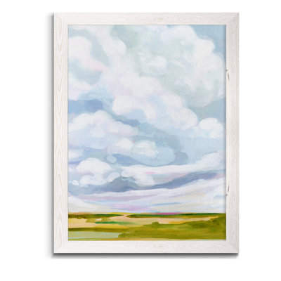 « lucid skies ii »-cadre photo imprimé sur papier