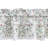 Country Floral Floral Ruffled 52'' W Window Valance in
