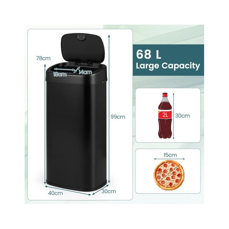 Metal Waste Bin