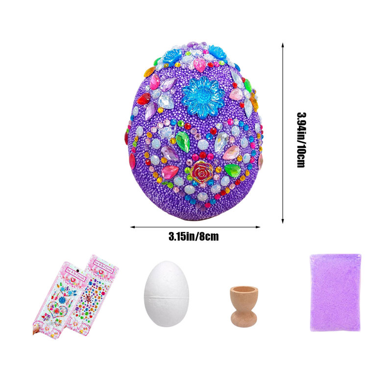 Oeufs décoratifs de Pâques, Purple