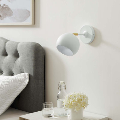 Modway Chalice 4" Swing-Arm Metal Wall Sconce