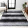 Tapis noir / crème Antelope