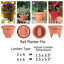 Jardinière ronde en plastique Classic Classic-1137656895-1137656894