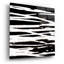 «Streaking Paths 4» par Alonzo Saunders, art mural en verre acrylique, 24 po x 24 po