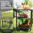 Stainless Steel Top Oven Stand With Foldable Side Table