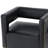 Roye Faux Leather Swivel Barrel Chair-69443766