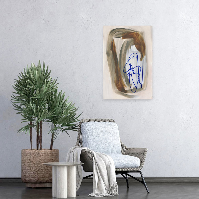 Art contemporain abstrait contemporain, H 24 po x l 16 po