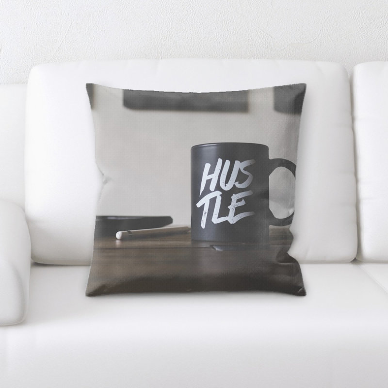 Microsuede Reversible Throw Pillow