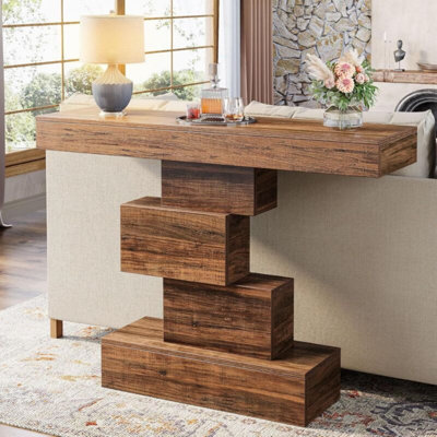 Console 42 po Rustic Brown