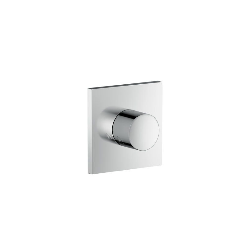AXOR ShowerComposition Trio/Quattro Diverter Trim in Chrome, Chrome