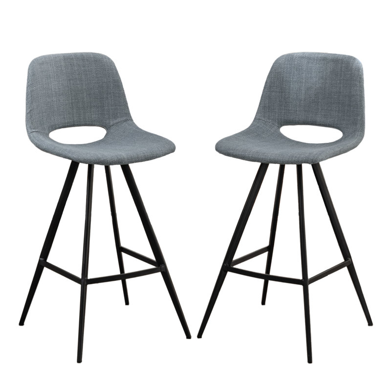 Tabourets de cuisine Crumbley Danforth, Gris