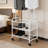 Rolling Laundry Hamper With Wheels, Hanging Rack, And Sorting Shelves - Multifunctional Laundry Sorter Cart For Home Organization