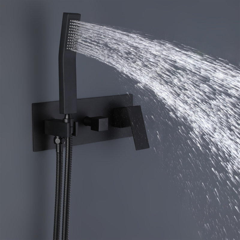 Full/Standard Adjustable Shower Head, Matte Black