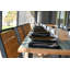 SoHo Teak Aluminum Outdoor Stacking Sidechair-213736125