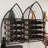 Sailboat Shaped Wine Cabinet Rack
