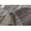 Tapis gris foncé tissé à plat à la main Hovsep