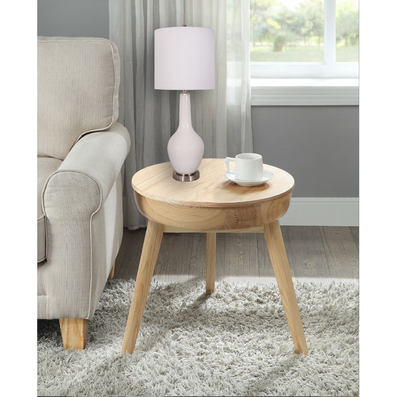 Ensemble de 2 lampes de table modernes en acrylique Aqua, H 33 po x l 13 po x P 13 po, Blanc, Beige