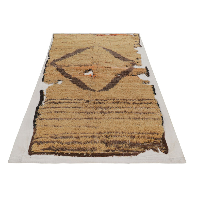One-of-a-Kind 4'3”x7'6” Hand Knotted Area Rug