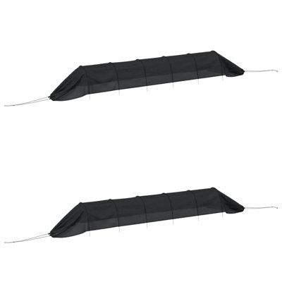 Netting Tunnel Black 300X50x48.5 Cm And Polyethylene