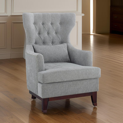 Jimeto Upholstered Wingback Chair