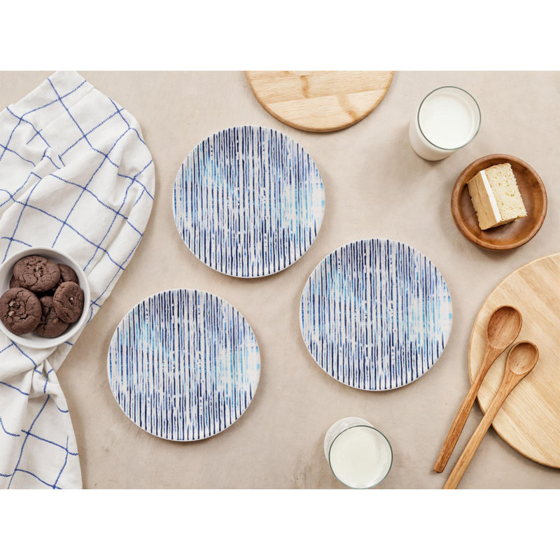 Ensemble d'assiettes à dessert (6 pièces)