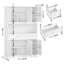 72.2'' Kitchen Pantry, Microwave Stand with Storage-316752818