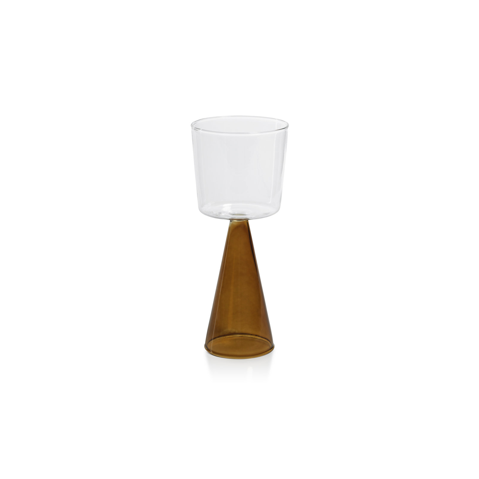 Monticello Red Wine Glass, 9.81 Oz, Amber