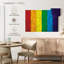 Fierté des couleurs sur bois-129965799