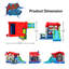 Jeu gonflable 9 'x 11'