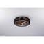 Ventilateur encastré moderne de 20 po, ventilateurs de plafond avec lumières (sans ampoules incluses) et télécommande, 6 vitesses, moteur à courant continu silencieux pour le salon, la chambre à coucher, la cuisine - bois