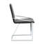 Ensemble de chaises Zla en velours chromé (ensemble de 2)