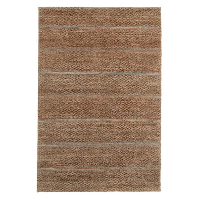 Tapis brun en jute tissé à la main Beamond