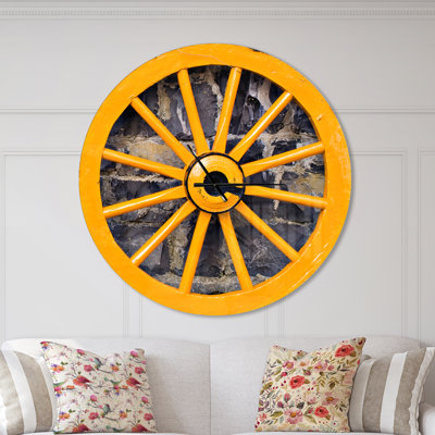 Swigart Metal Wall Clock