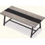  Table de conférence rectangulaire de 70,87 po pour 6 à 8 personnes, table de réunion industrielle moderne avec structure en acier robuste, grande surface de travail pour la collaboration de l'équipe-55190416