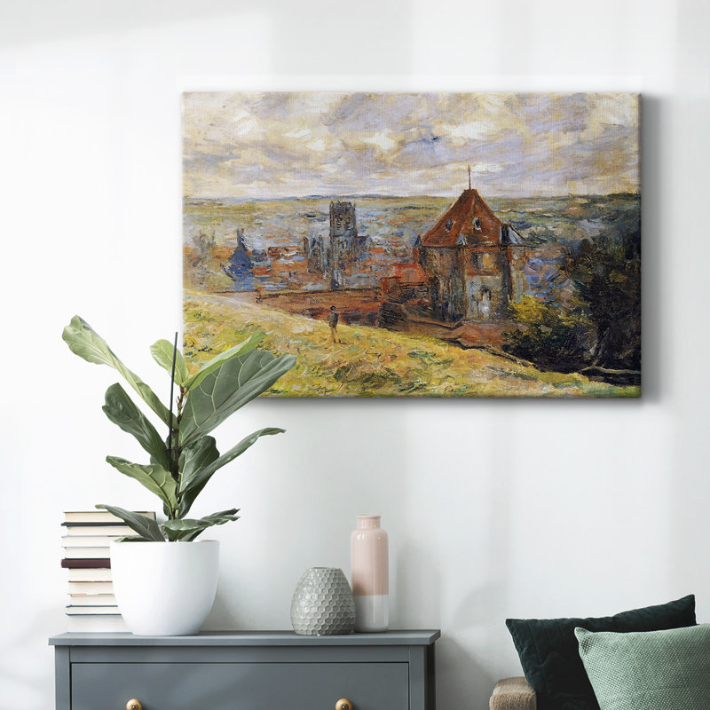 Dieppe, 1882, toile tendue avec châssis, H 12 po x l 18 po