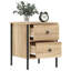 Alius Iron Bedside Table-1868517220-1835901525