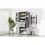 Armoire de rangement avec espace de rangement multifonctionnel, portes avec tablettes de rangement, 2 tiroirs, tablette réglable, gris (même référence: N759P293426E)-2045656651