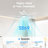 2pcs 44-inch Ceiling Fan With Led Light White-336298541