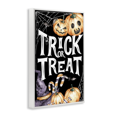 Trick Or Traite Creepy Traditions, estampe numérique, conception de Kim Allen