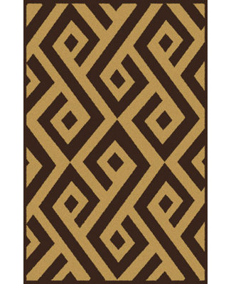 Tapis brun foncé Rishel