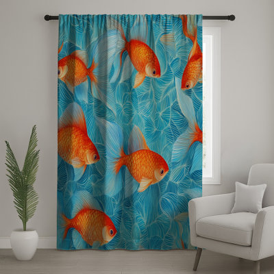 Rideaux de fenêtre Goldfish