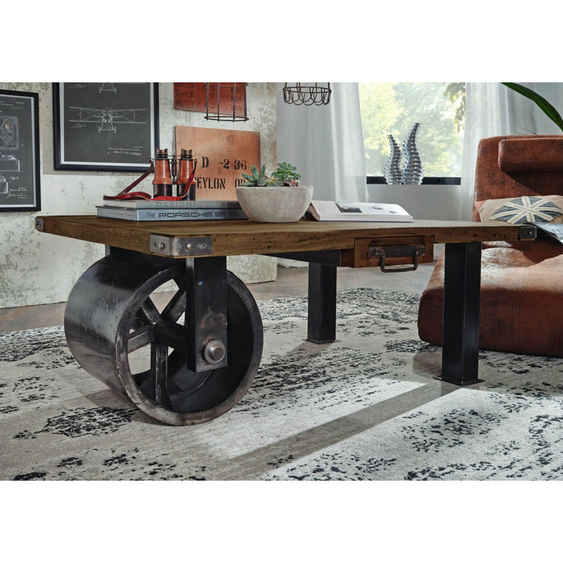 Abstract Coffee Table with Storage