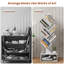 Bibliothèque de rangement géométrique à 6 niveaux-1466837802