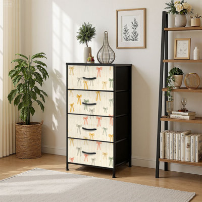 Commode de rangement verticale 4 tiroirs