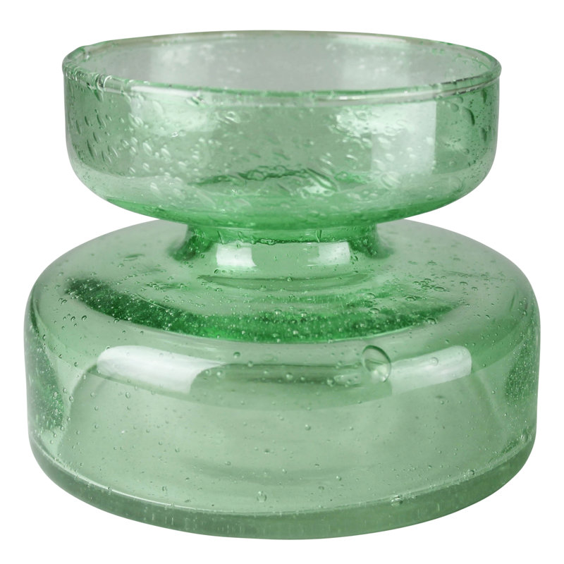 Vase en verre Jorah, Vert