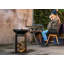 Round Steel Wood Burning Smokeless Fire Pit