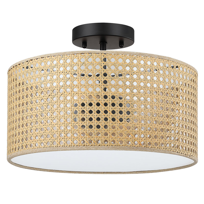 Arlenis Plastic Semi Flush Mount